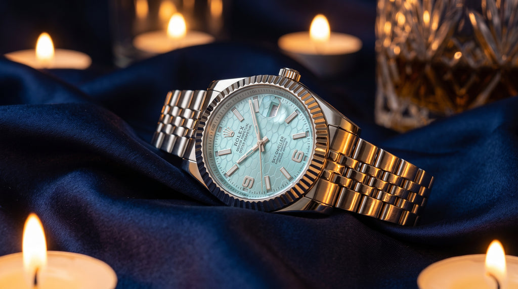 Rolex Datejust Style 2026 Light Blue Dial Men’s Watch