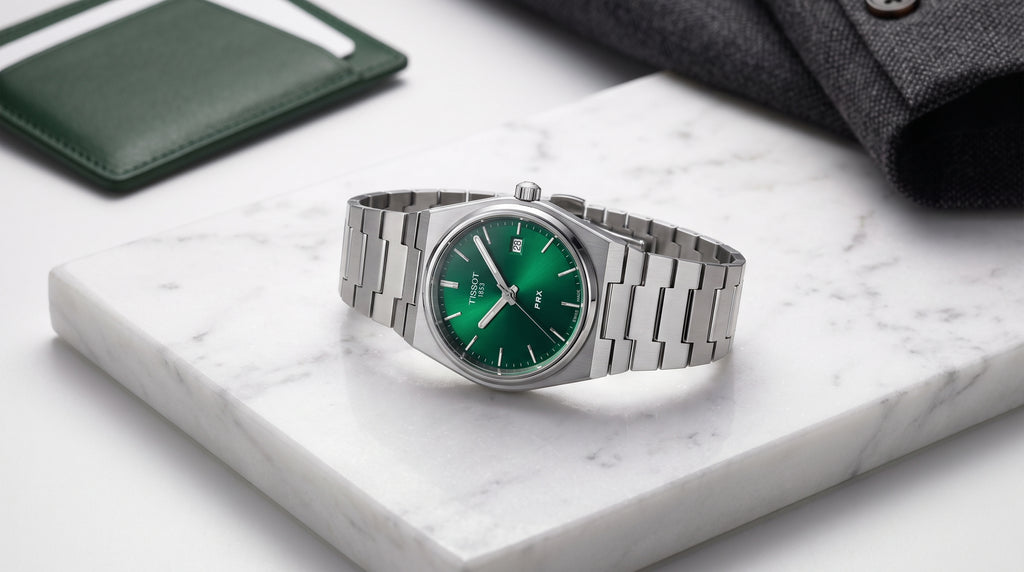 Tissot PRX Green Dial